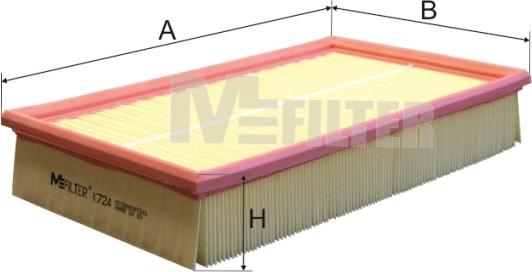 Mfilter K 724 - Hava filtri furqanavto.az