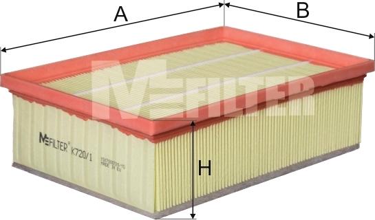 Mfilter K 720/1 - Hava filtri furqanavto.az