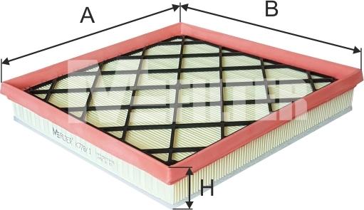 Mfilter K 778/1 - Hava filtri furqanavto.az