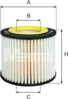 Mfilter TE 600 - Yağ filtri furqanavto.az