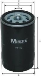 Mfilter TF 40 - Yağ filtri furqanavto.az