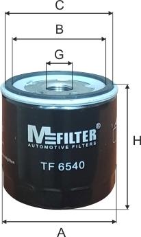 Mfilter TF 6540 - Yağ filtri furqanavto.az