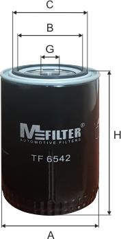 Mfilter TF 6542 - Yağ filtri furqanavto.az
