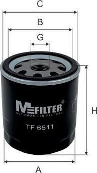 Mfilter TF 6511 - Yağ filtri furqanavto.az
