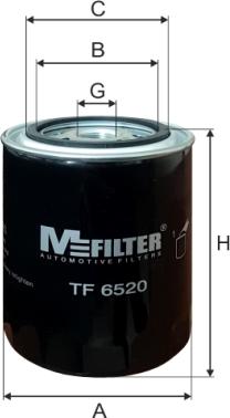 Mfilter TF 6520 - Yağ filtri furqanavto.az