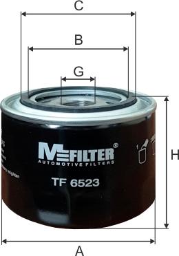 Mfilter TF 6523 - Yağ filtri furqanavto.az