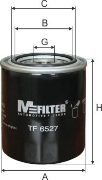 Mfilter TF 6527 - Yağ filtri furqanavto.az