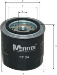 Mfilter TF 34 - Yağ filtri furqanavto.az