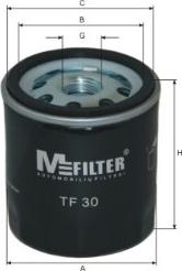 Mfilter TF 30 - Yağ filtri furqanavto.az