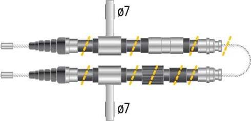 MGA CF5013 - Kabel, dayanacaq əyləci furqanavto.az