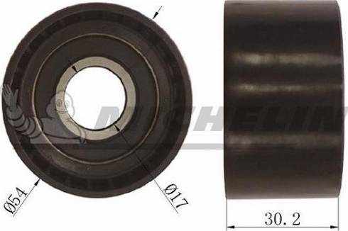 MICHELIN EngineParts SMAMP01032 - Yönləndirmə / Bələdçi Kasnağı, v-yivli kəmər furqanavto.az