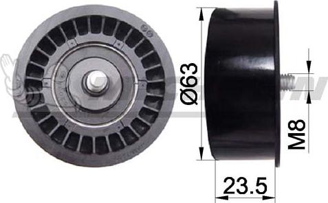 MICHELIN EngineParts SMAMP03088 - Yönləndirmə / Bələdçi kasnağı, vaxt kəməri furqanavto.az