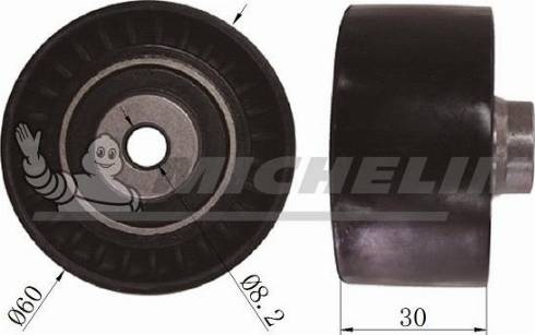 MICHELIN EngineParts SMAMP03027 - Yönləndirmə / Bələdçi kasnağı, vaxt kəməri furqanavto.az