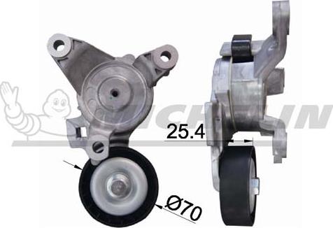 MICHELIN EngineParts SMAMP03362 - Kəmər Dartıcı, v-yivli kəmər furqanavto.az