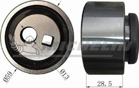 MICHELIN EngineParts SMAMP13003 - Gərginlik kasnağı, vaxt kəməri furqanavto.az