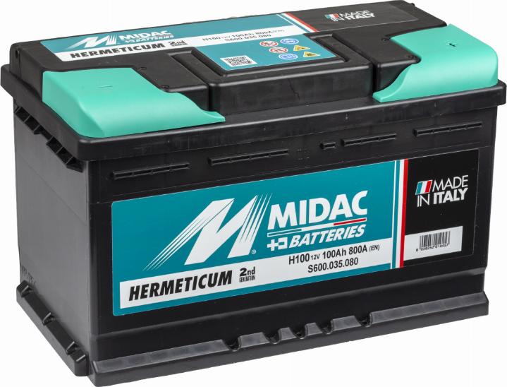 MIDAC HL100 - Başlanğıc batareyası furqanavto.az