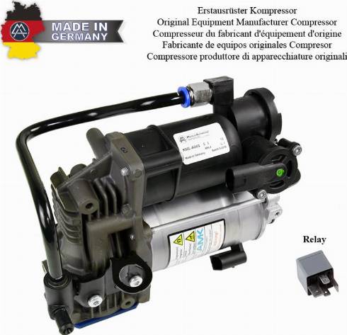 MiesslerAutomotive K00L-1684-2217 - Kompressor, sıxılmış hava sistemi furqanavto.az