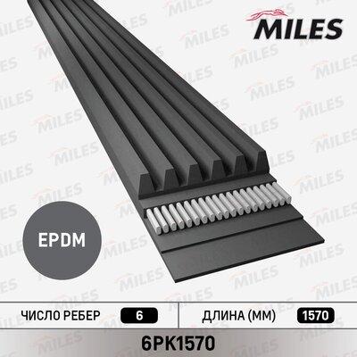 Miles 6PK1570 - V-yivli kəmər furqanavto.az