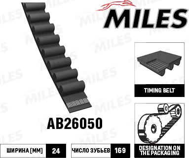 Miles AB26050 - Vaxt kəməri furqanavto.az