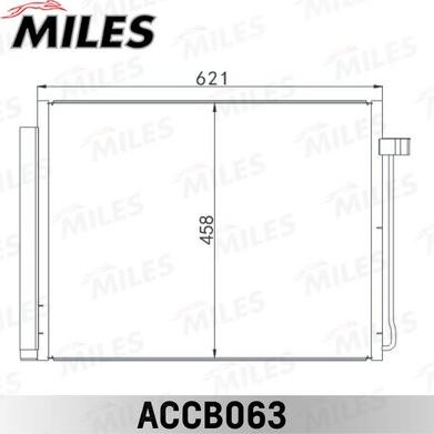 Miles ACCB063 - Kondenser, kondisioner furqanavto.az