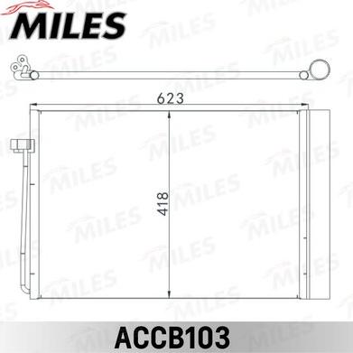 Miles ACCB103 - Kondenser, kondisioner furqanavto.az