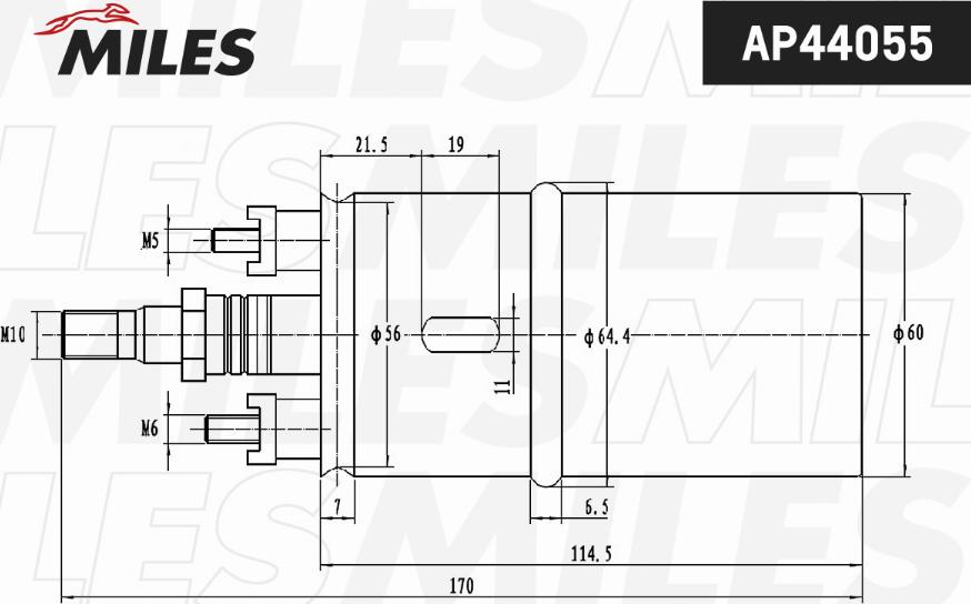 Miles AP44055 - Yanacaq nasosu furqanavto.az