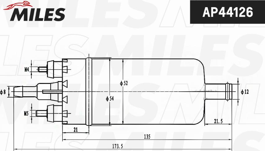 Miles AP44126 - Yanacaq nasosu furqanavto.az