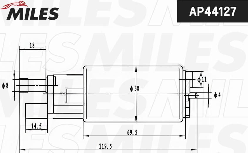 Miles AP44127 - Yanacaq nasosu furqanavto.az