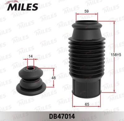 Miles DB47014 - Toz örtüyü dəsti, amortizator furqanavto.az
