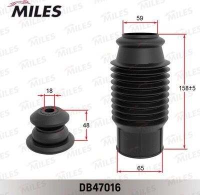 Miles DB47016 - Toz örtüyü dəsti, amortizator furqanavto.az