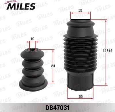 Miles DB47031 - Toz örtüyü dəsti, amortizator furqanavto.az