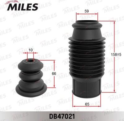 Miles DB47021 - Toz örtüyü dəsti, amortizator furqanavto.az