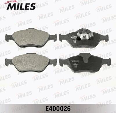 Miles E400026 - Əyləc altlığı dəsti, əyləc diski furqanavto.az