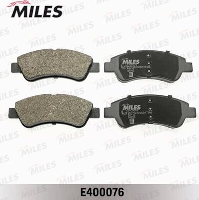 Miles E400076 - Əyləc altlığı dəsti, əyləc diski furqanavto.az