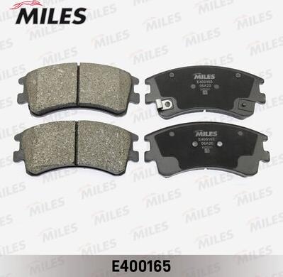 Miles E400165 - Əyləc altlığı dəsti, əyləc diski furqanavto.az