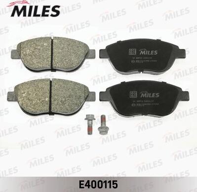 Miles E400115 - Əyləc altlığı dəsti, əyləc diski furqanavto.az