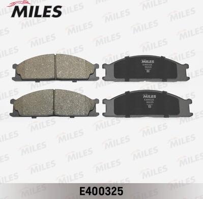 Miles E400325 - Əyləc altlığı dəsti, əyləc diski furqanavto.az