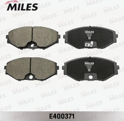 Miles E400371 - Əyləc altlığı dəsti, əyləc diski furqanavto.az