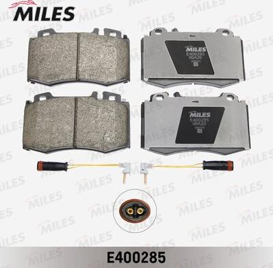 Miles E400285 - Əyləc altlığı dəsti, əyləc diski furqanavto.az