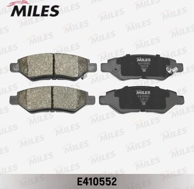 Miles E410552 - Əyləc altlığı dəsti, əyləc diski furqanavto.az