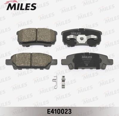 Miles E410023 - Əyləc altlığı dəsti, əyləc diski furqanavto.az