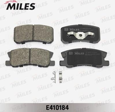 Miles E410184 - Əyləc altlığı dəsti, əyləc diski furqanavto.az