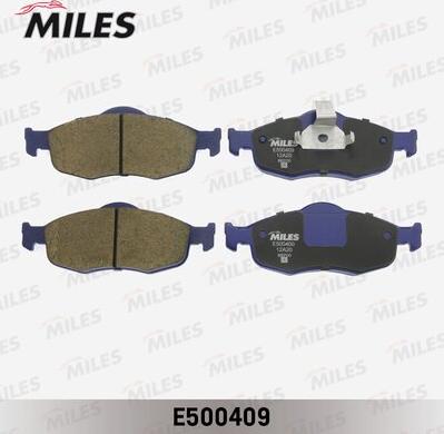 Miles E500409 - Əyləc altlığı dəsti, əyləc diski furqanavto.az