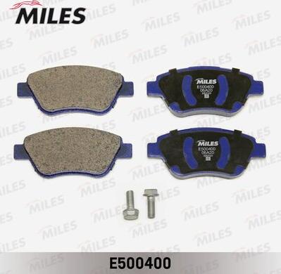 Miles E500400 - Əyləc altlığı dəsti, əyləc diski furqanavto.az