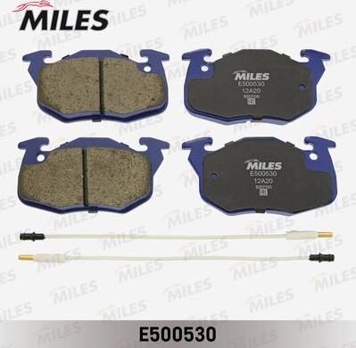 Miles E500530 - Əyləc altlığı dəsti, əyləc diski furqanavto.az