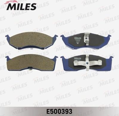 Miles E500393 - Əyləc altlığı dəsti, əyləc diski furqanavto.az