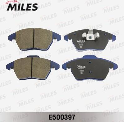 Miles E500397 - Əyləc altlığı dəsti, əyləc diski furqanavto.az