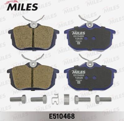 Miles E510468 - Əyləc altlığı dəsti, əyləc diski furqanavto.az