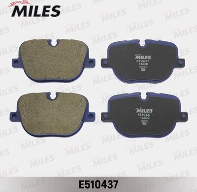 Miles E510437 - Əyləc altlığı dəsti, əyləc diski www.furqanavto.az