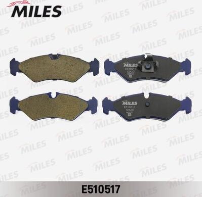 Miles E510517 - Əyləc altlığı dəsti, əyləc diski furqanavto.az